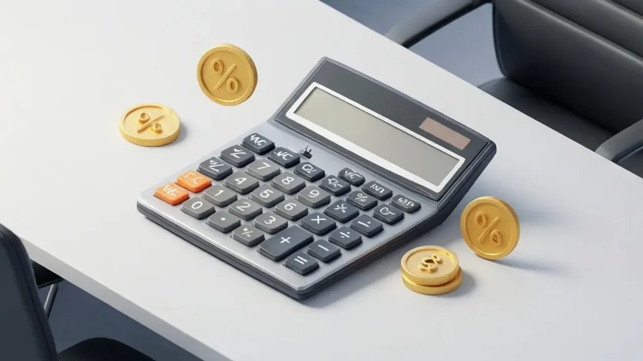 13 tys. brutto ile to netto? Sprawdź 13 000 zł brutto w kalkulatorze Kalkulator finansowy wyświetlający wynik 13 tys. brutto ile to netto na tle stosów monet i wykresów wzrostu.
