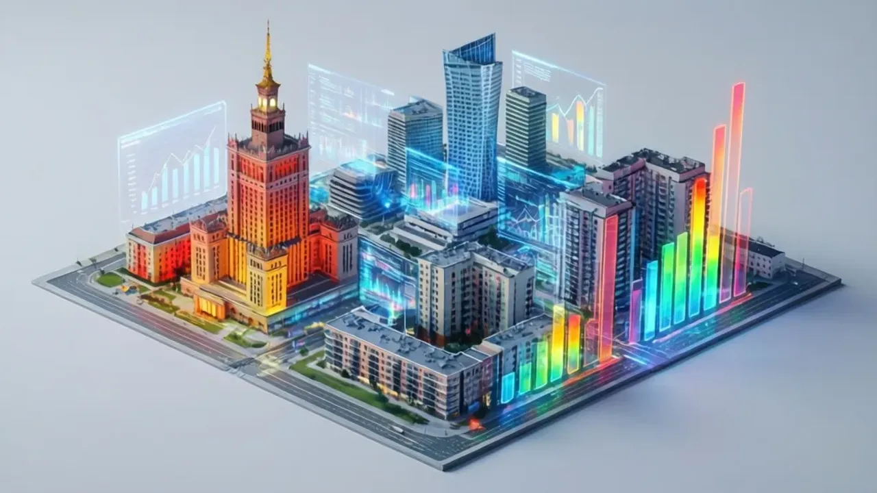 Ceny mieszkań Warszawa wykres dzielnice: analiza i prognoza (2026)