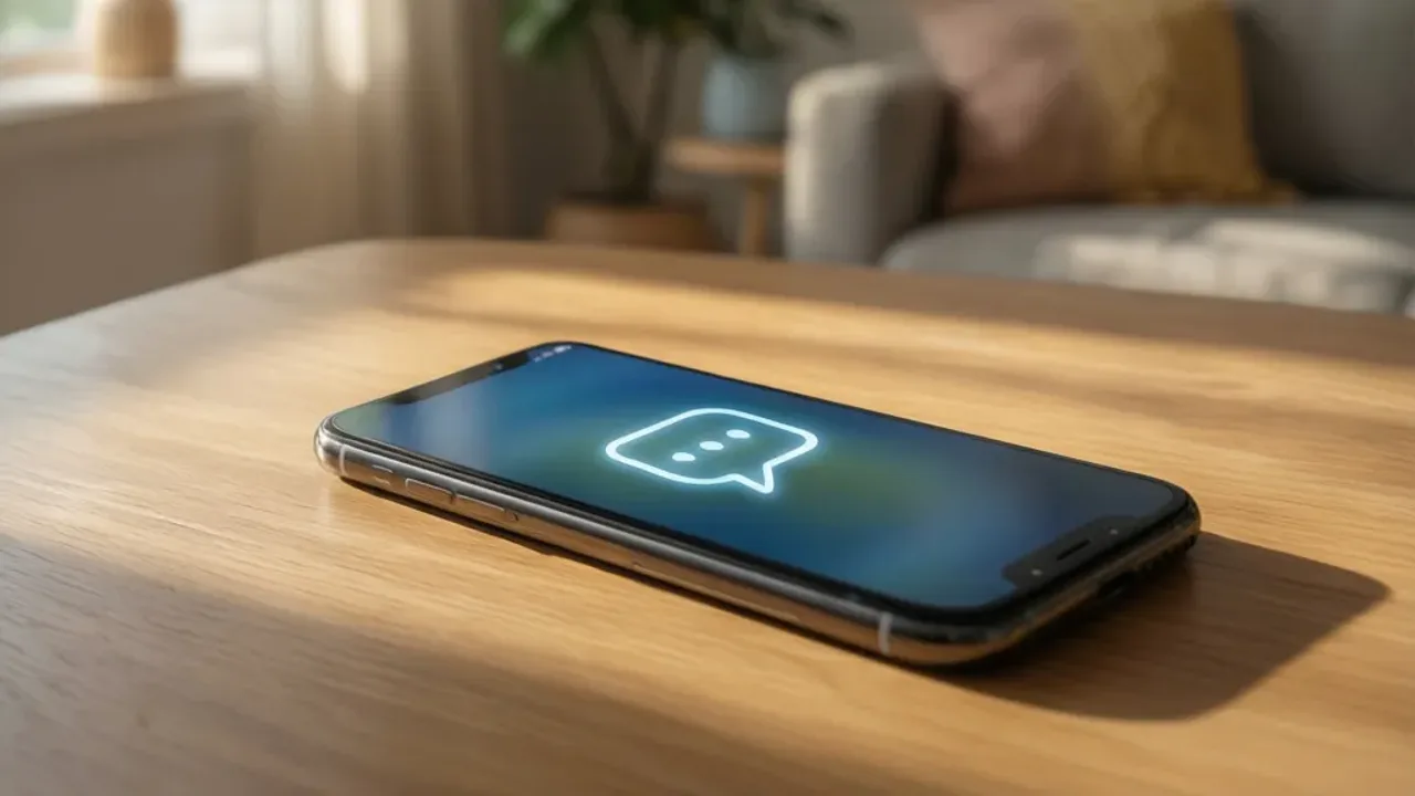 Co odpisać na co tam? Praktyczna odpowiedź i lista porad Smartfon z otwartą aplikacją do czatu jako ilustracja pomysłów na to, co odpisać na co tam.