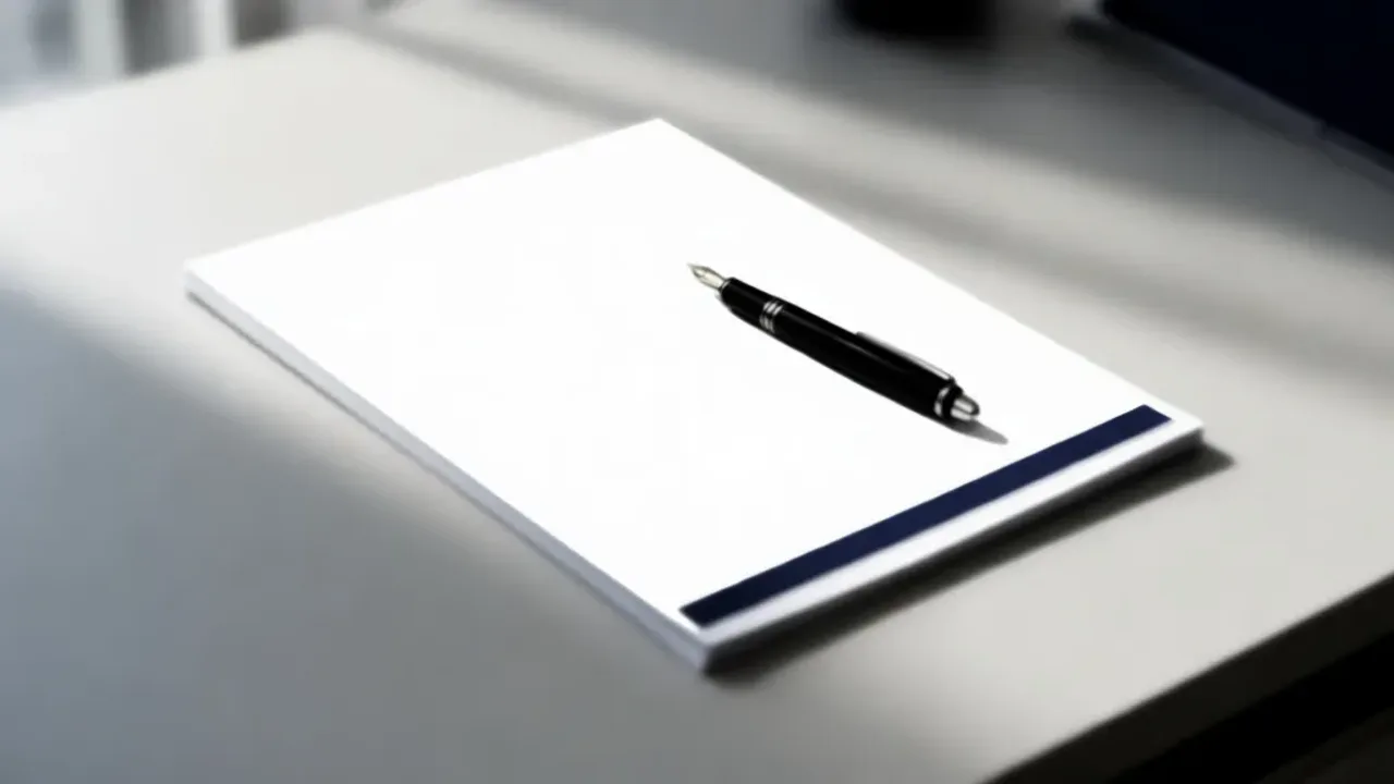 Referencje dla pracownika – czym są, co powinny zawierać i wzór pisma Wydrukowane profesjonalne referencje dla pracownika leżące na biurku obok pióra wiecznego.