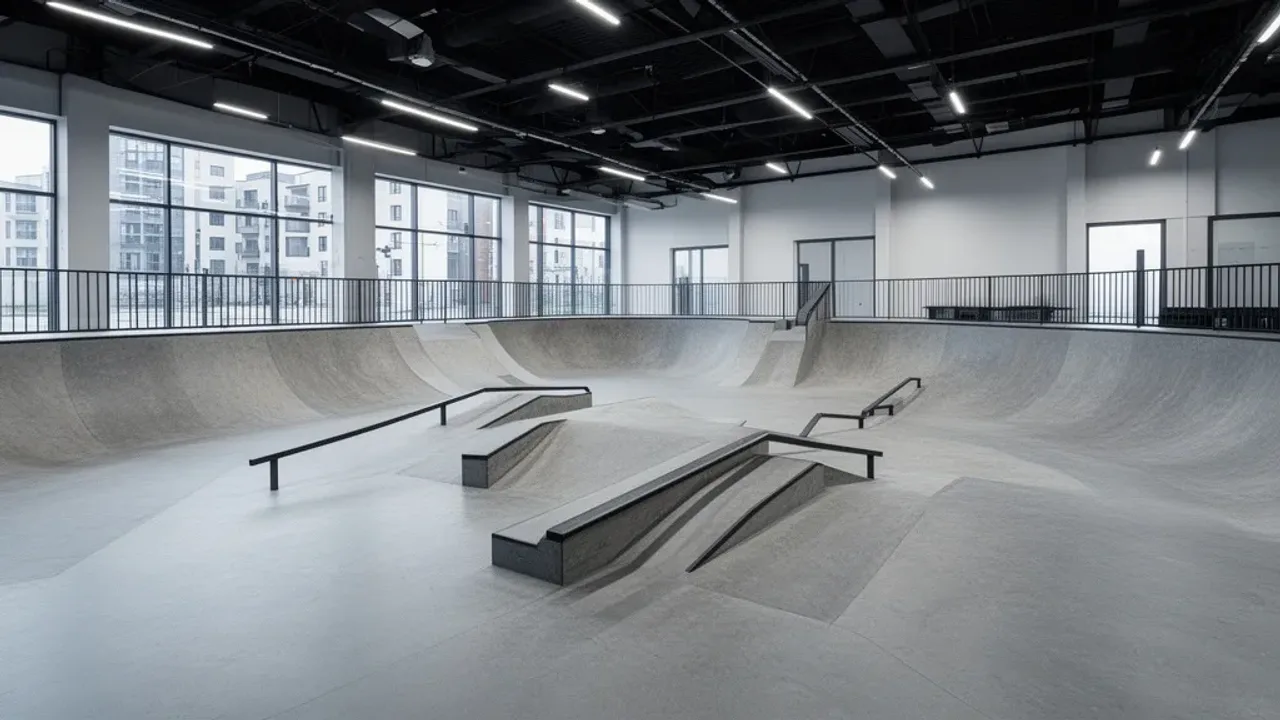 Skatepark Warszawa: AvePark i inne obiekty – kompletny kryty skatepark Profesjonalny kryty skatepark Warszawa z nowoczesną infrastrukturą do treningu.